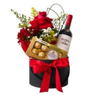 Arranjo de Rosa - Elegante