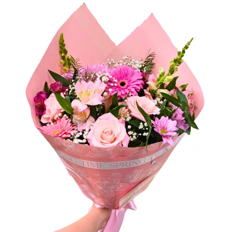 Buquê Doce Harmonia em Rosa Buquê Doce Harmonia em Rosa
