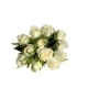 Buquê com 12 rosas brancas