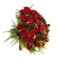 Buquê com 50 rosas vermelhas