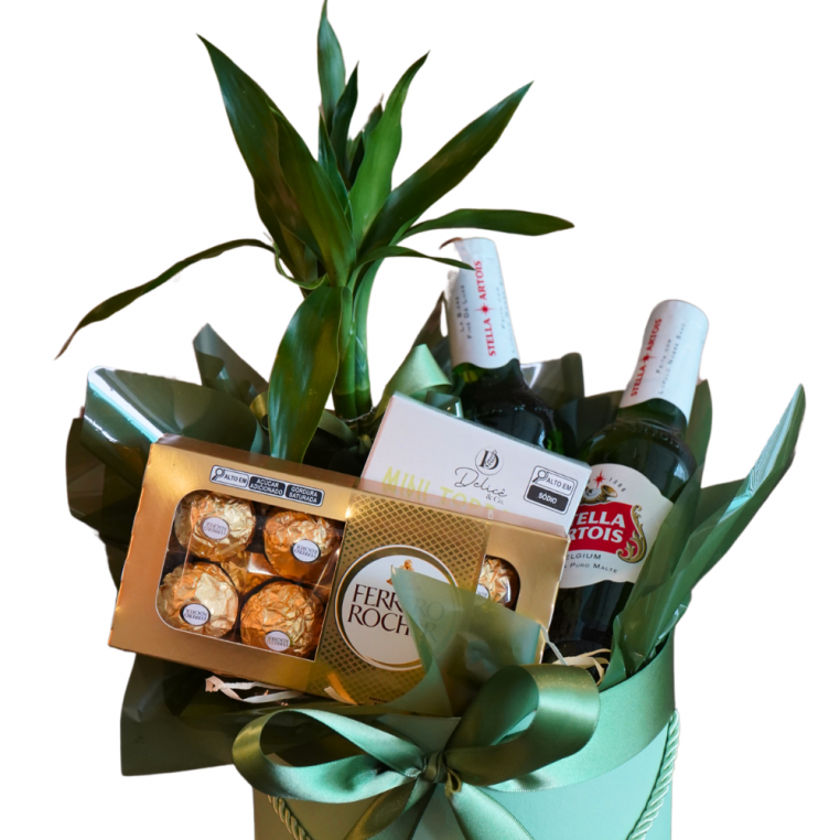 Box verde com cerveja Box verde com cerveja