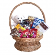 Cesta variedades de chocolates